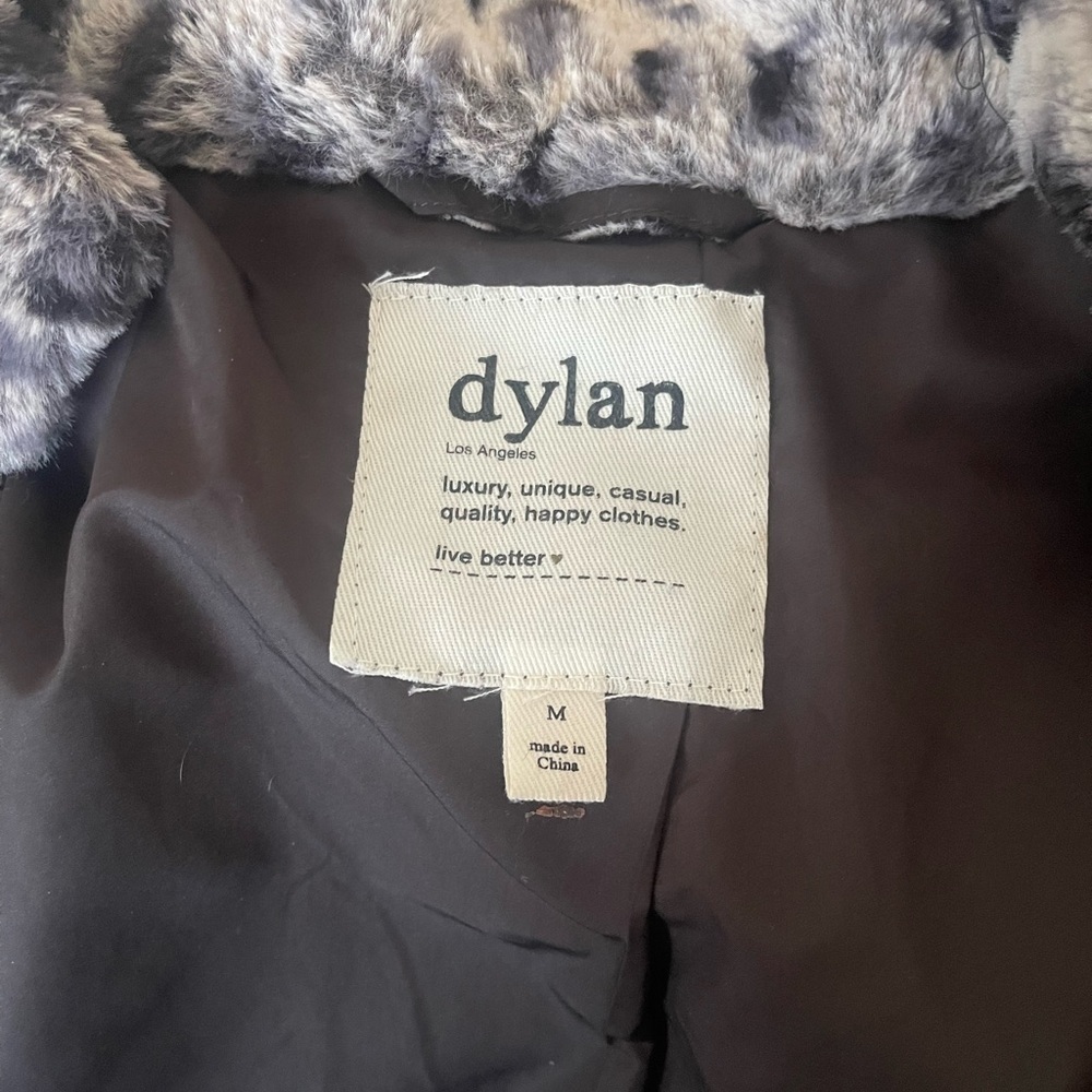 Dylan Leopard faux fur Jacket - Picture 4 of 7